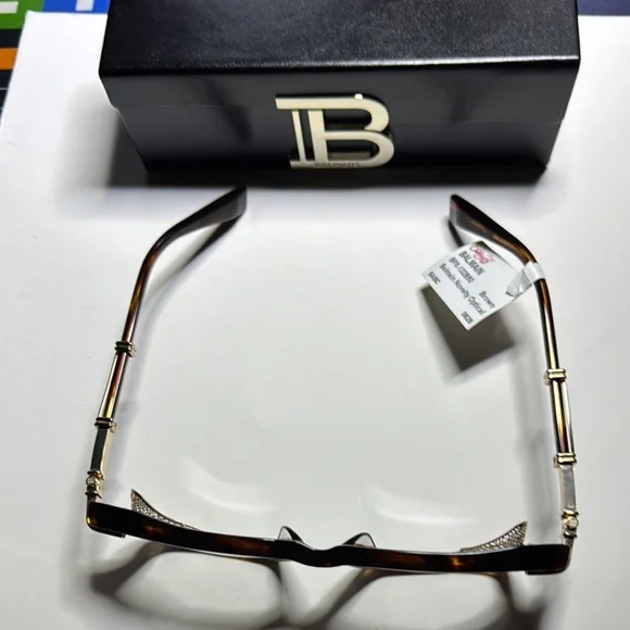 Balmain Tortoiseshell Frame Glasses - Picture 4 of 4